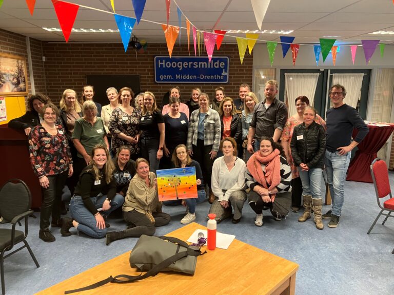 Foto startbijeenkomst Hoogersmilde (10 april)